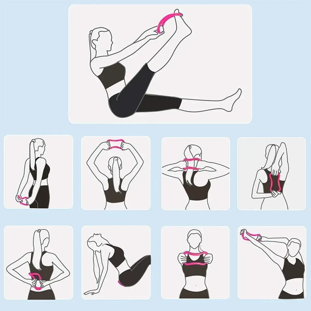 Кольцо для стретчинга «Relax», фиолетовый