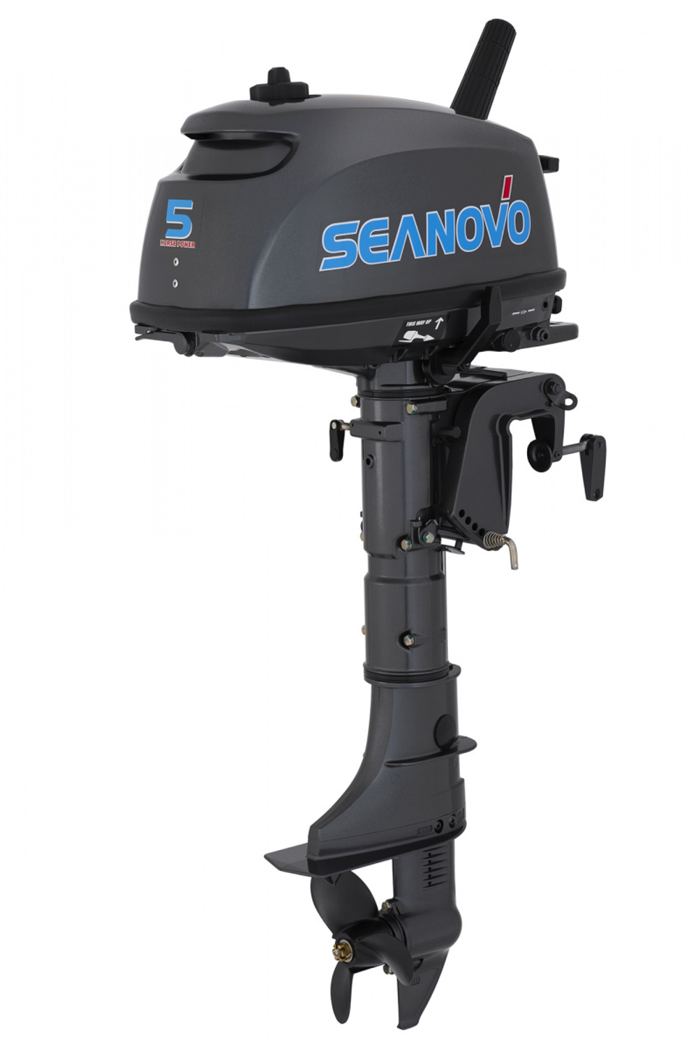 2х-тактный лодочный мотор SEANOVO SN5FHS без выносного бака и шланга