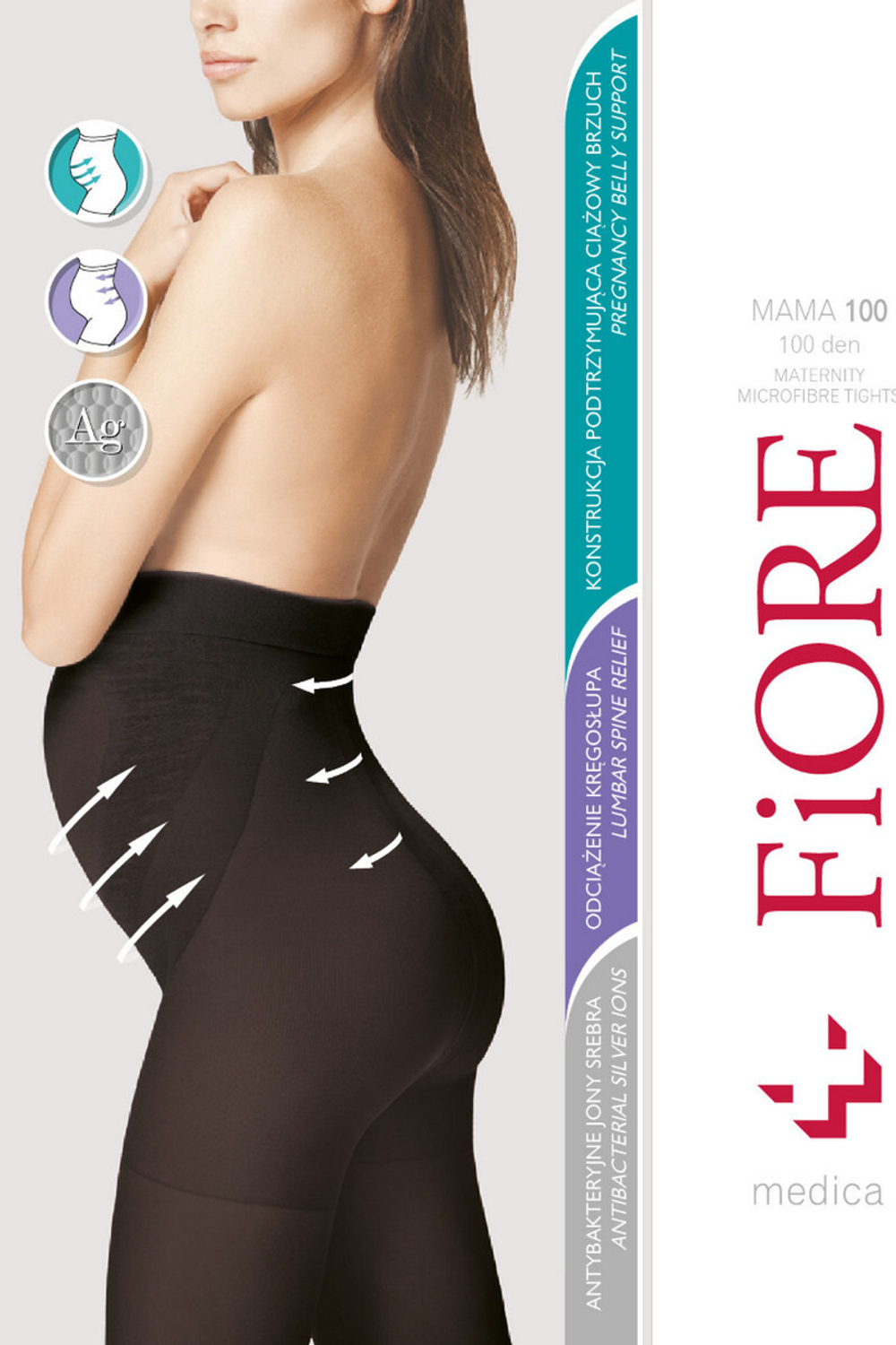 5215/M MAMA 100 DEN Колготки FIORE