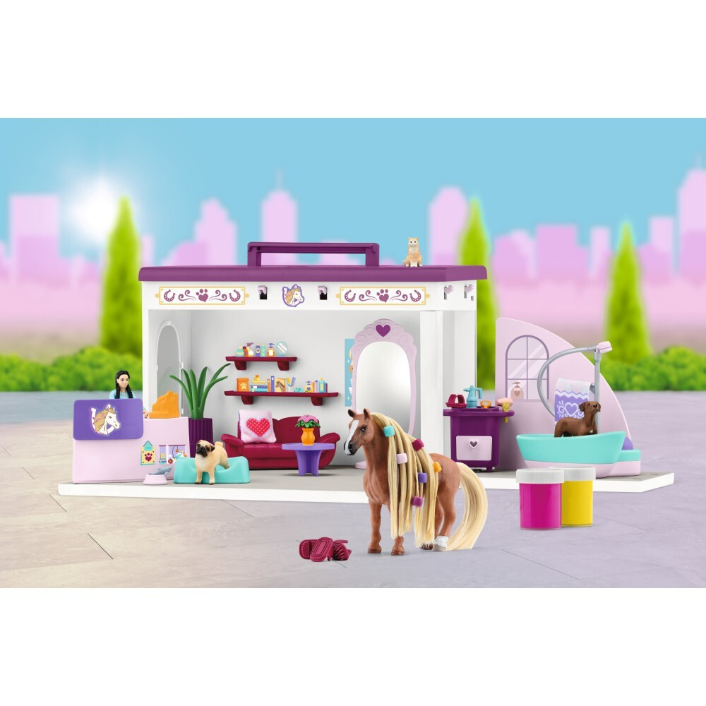 Schleich - Салон красоты Sofia&#39;s Beauties Pet + аксессуары 42614 / артикул   42614  / GTIN 4059433654041