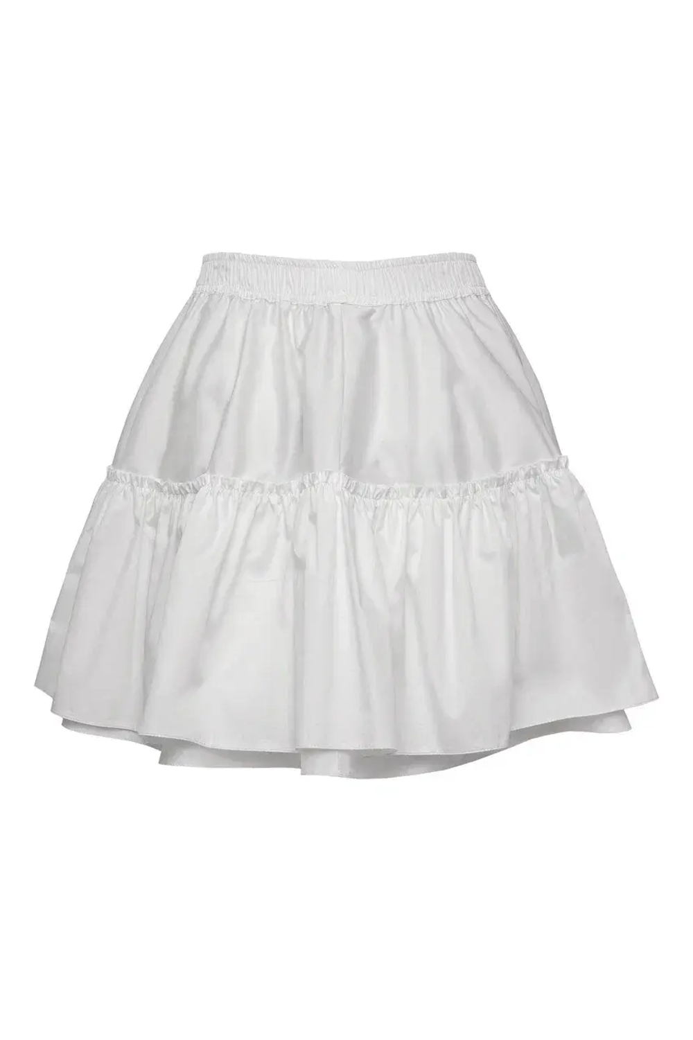 «Doll skirt» юбка с воланами из натурального хлопка