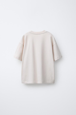 ZARA НАБОР ИЗ ТРЕХ ОДНОТОННЫХ ФУТБОЛОК, ОТТЕНКИ СИНЕГО