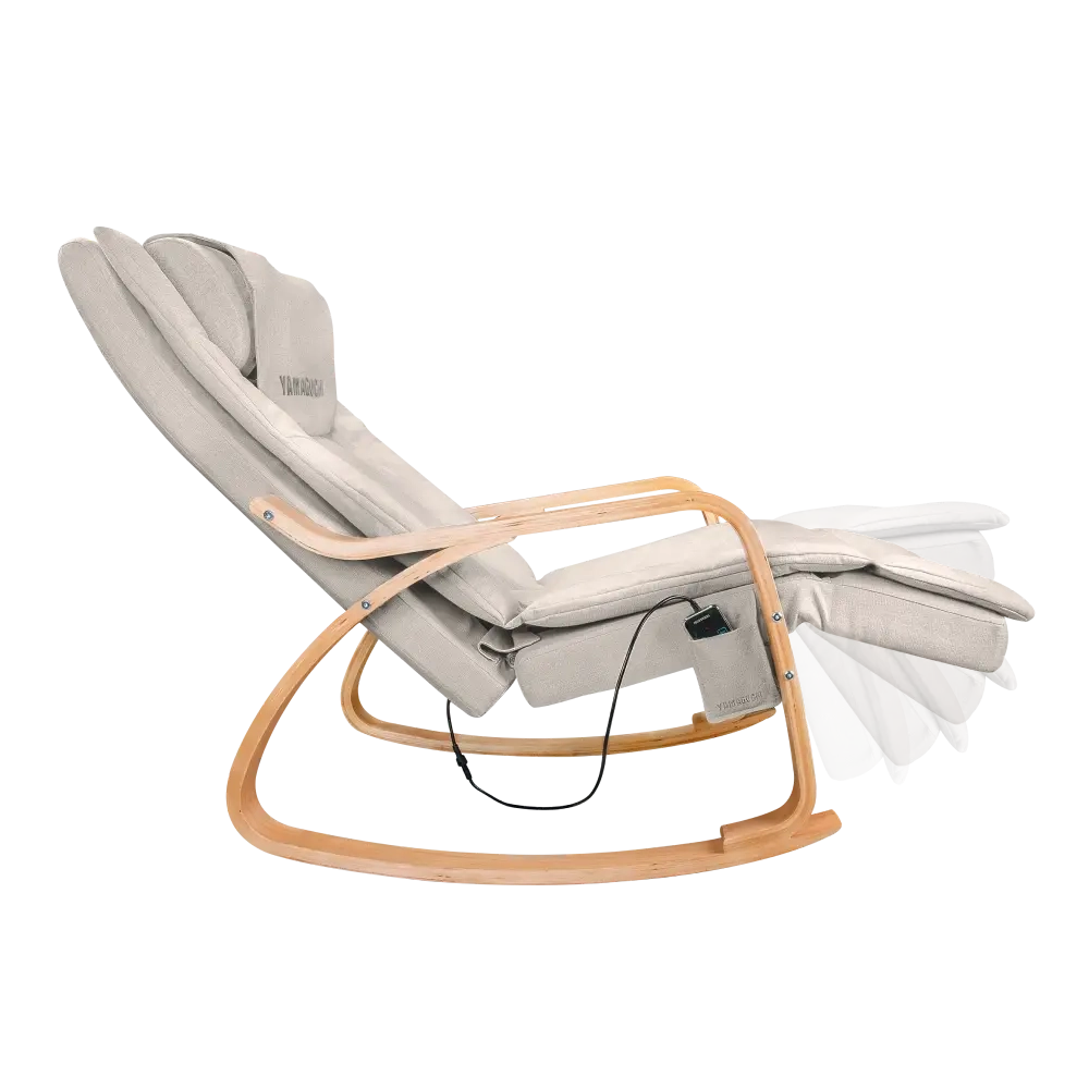 Массажное кресло-качалка Yamaguchi Liberty beige, бежевый
