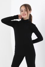 Джемпер для девочки Кин-3 Виотекс ЧЁРНЫЙ