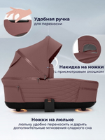 Коляска 3 в 1 Sweet Baby SBL Elegante Therma + автокресло Premier Black Mokka