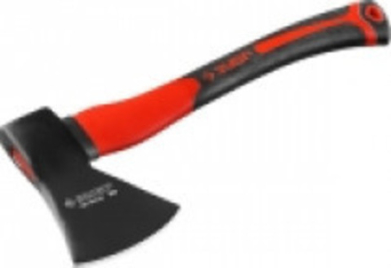 Топор ЗУБР "МАСТЕР" кованый с двухкомпонентной стеклопластиковой рукояткой, 0,6кг