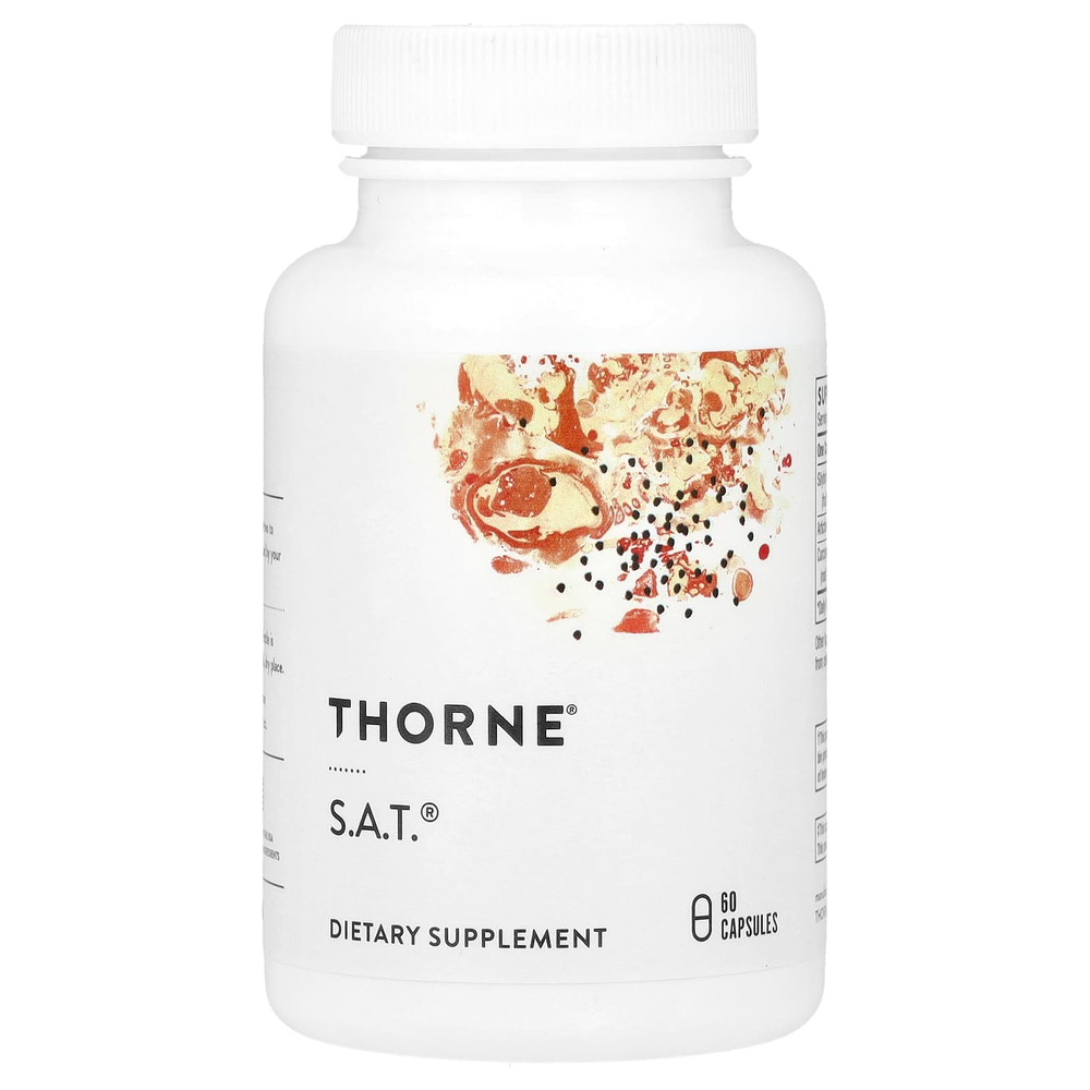 Thorne, S.A.T.®, 60 капсул