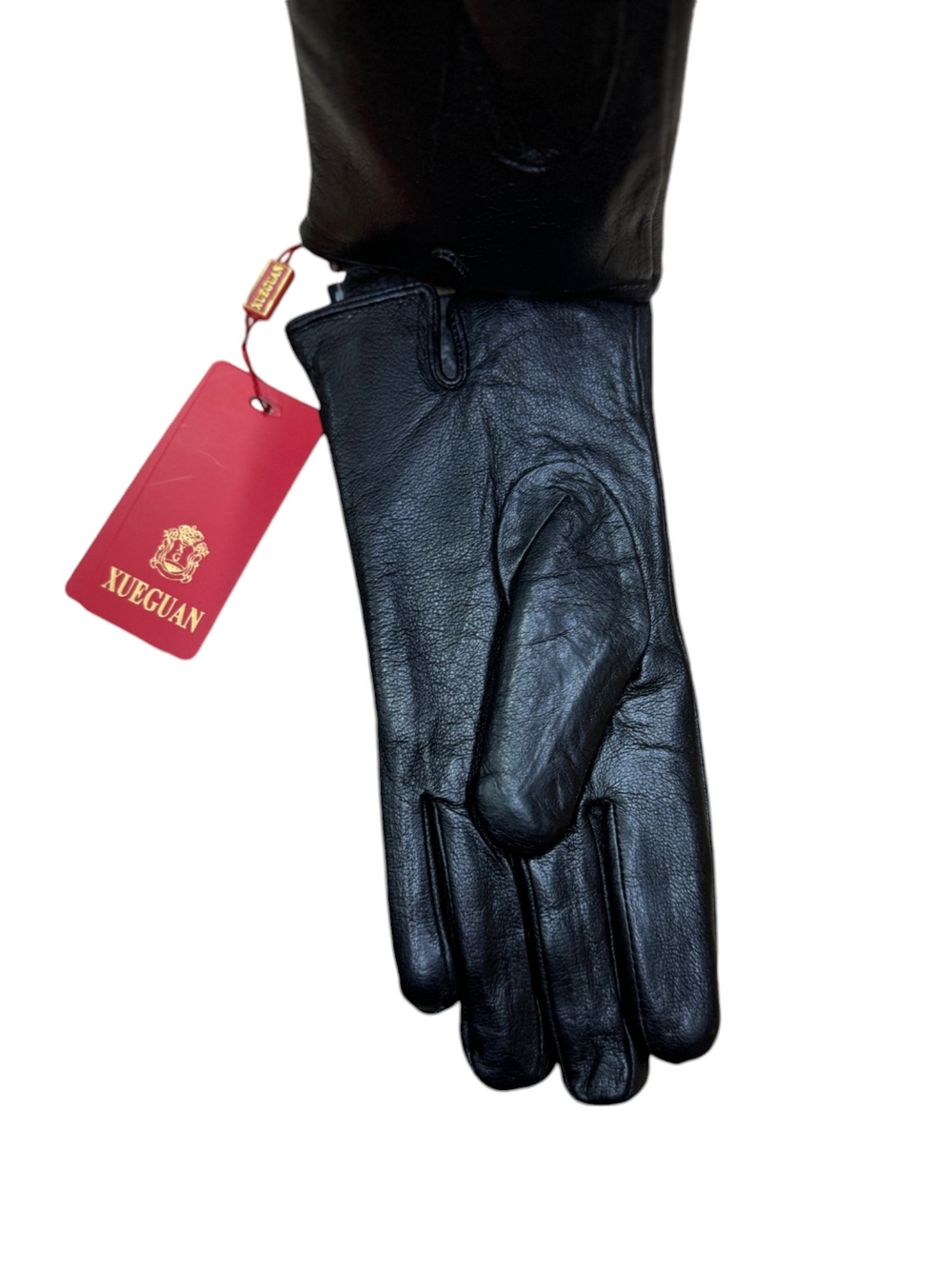 Перчатки. Женские. Материал верха: Кожаные. Подклад: искусственный кролик.5 шт в упаковке.