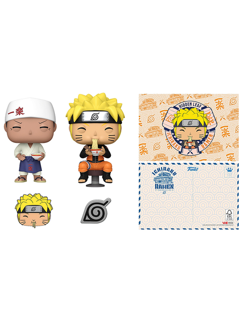 Набор Funko Collector Box Naruto Shippuden (2 фигурки+2 значка+открытка) (Exc) 82844