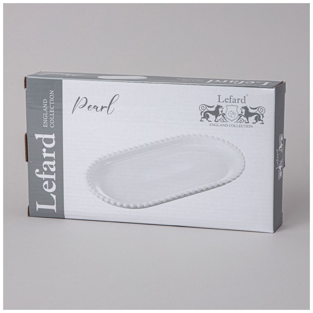 БЛЮДО ОВАЛЬНОЕ LEFARD "PEARL" 25*14,5*2,5 СМ (КОР=36ШТ.)