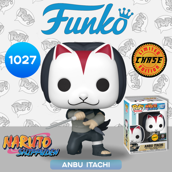 Фигурка Funko POP! Animation Naruto Shippuden Anbu Itachi w/Chase (Exc) (1027) 58149