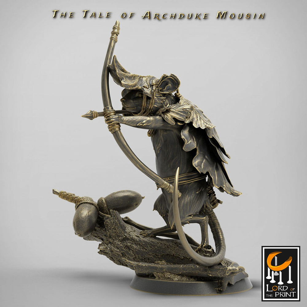 Крыса scaven rat мышь Рейджер Охотник Следопыт миниатюра для dnd, днд, pathfinder, фентези, Настольная игра, НРИ, Варгейм, РПГ
