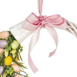 GAEM Изделие декоративное "Венок пасхальный", L32 W7 H33 см