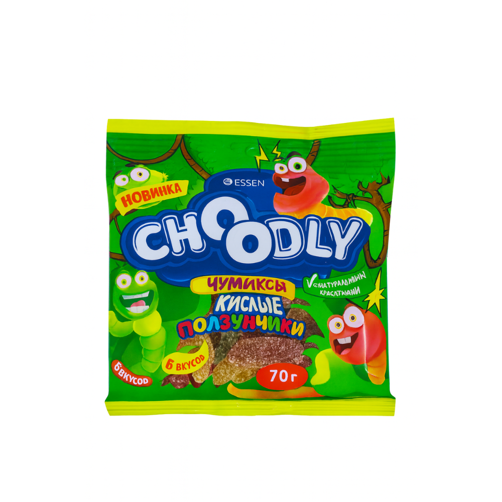 Мармелад  Choodly Кислые Чумиксы 70 гр