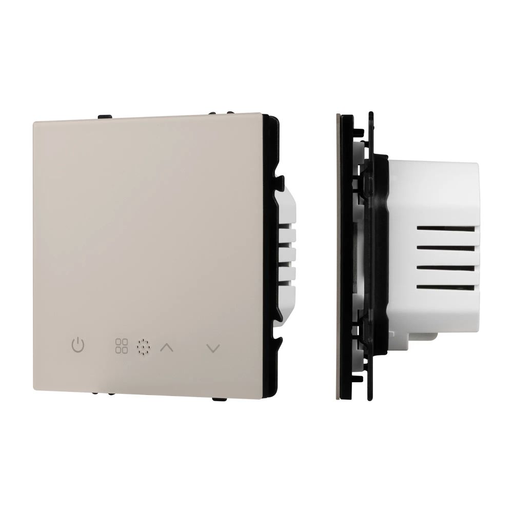 Терморегулятор SWT-NOBE-MTE-SFPL-CA (электрический тёплый пол) (Arlight, Кашемир) 061903