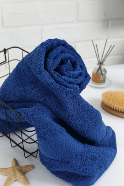 Полотенце махровое, г/к, 100х150, арт. 100-150 BS, 400 гр/м2, цвет: 706-ярко-синий,
