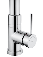 Смеситель для кухни высокий с выдвижным изливом WONZON & WOGHAND Хром (WW-422903-CR)