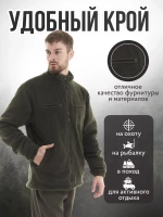 Толстовка тактическая флисовая утеплен двойная с карманами (Цена договорная)