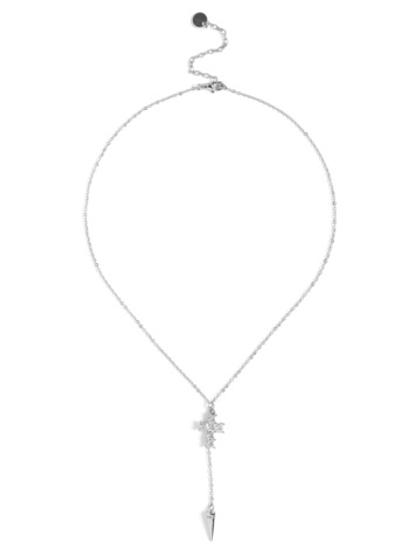 Сотуар "Thorn and Cross" White Silver