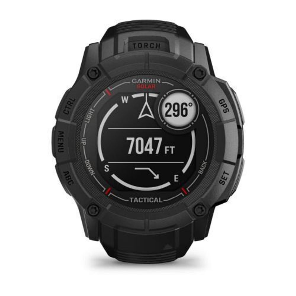 Умные часы Garmin Instinct 2X Solar Tactical Edition, черный
