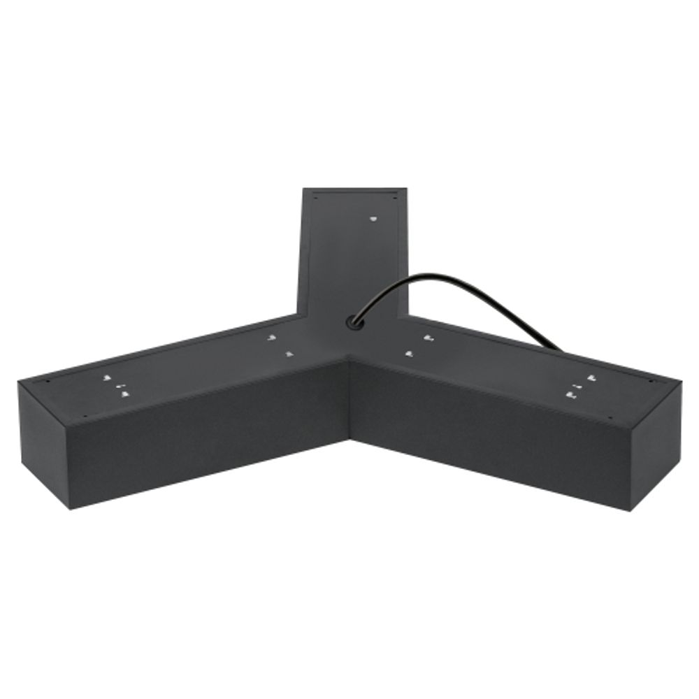 Светильник LED ЭРА Geometria SPO-141-B-40K-028 Igrek 28Вт 4000K 1900Лм IP40 600*80 черный подвесной драйвер внутри | Декоративные светильники Geometria