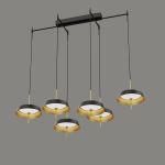 Подвесной светильник MD18001061-6B  black/gold