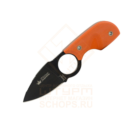 Нож шейный Kizlyar Supreme Amigo-Z AUS-8 G10, Black/Orange