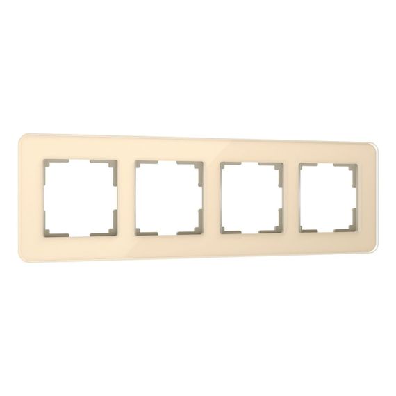 Рамка Werkel Elite на 4 поста айвори W0042443 4690389180811