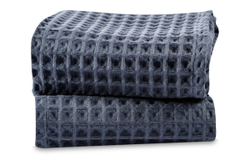 Набор полотенец кухонных 2шт 50х70см Wo Home Valencia серый