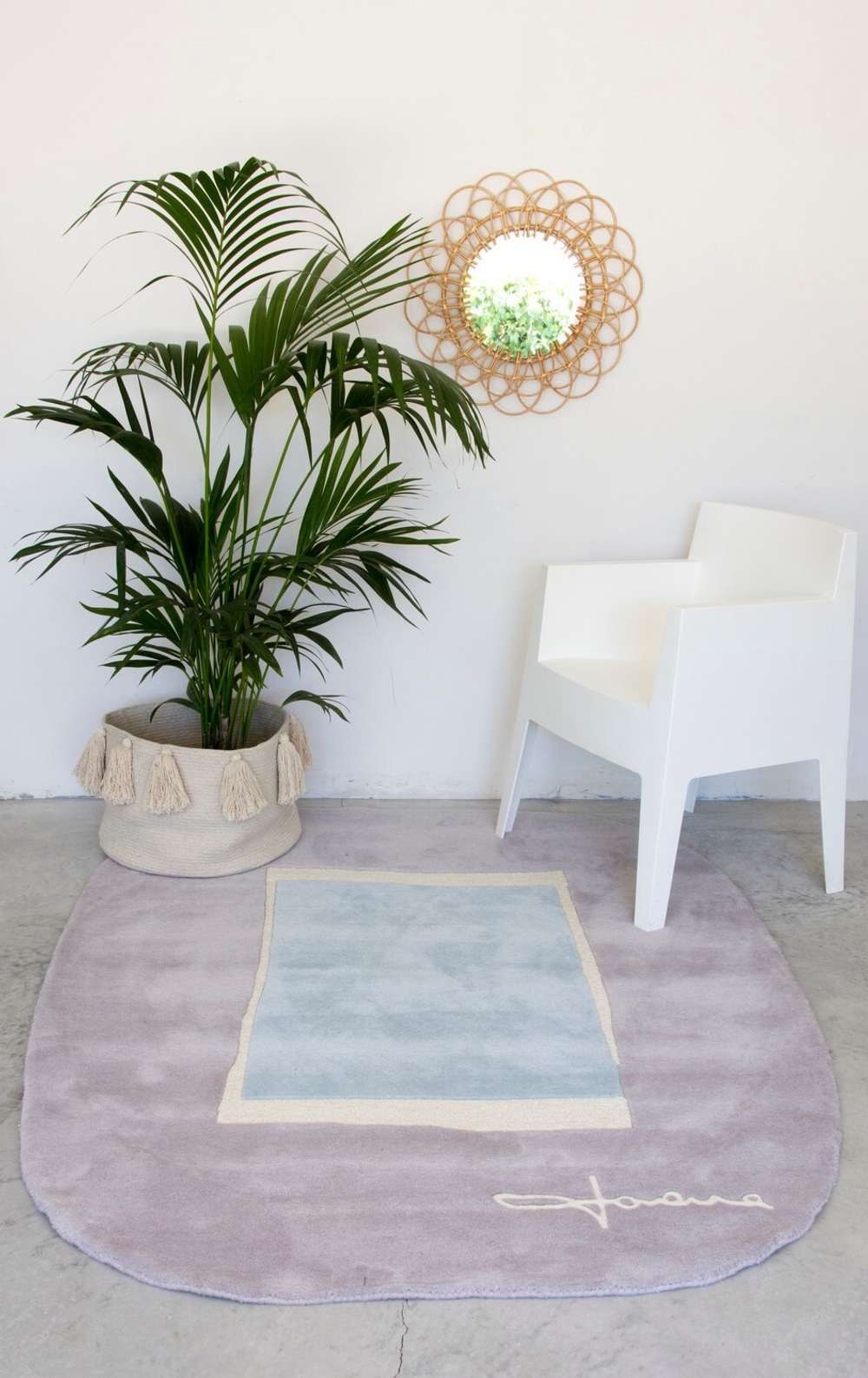 Корзина Lorena Canals Tassels Natural (30 x Ø45 см)