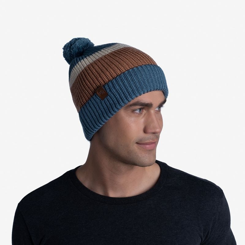 Вязаная шапка Buff Hat Knitted Elon Dusty Blue Фото 2