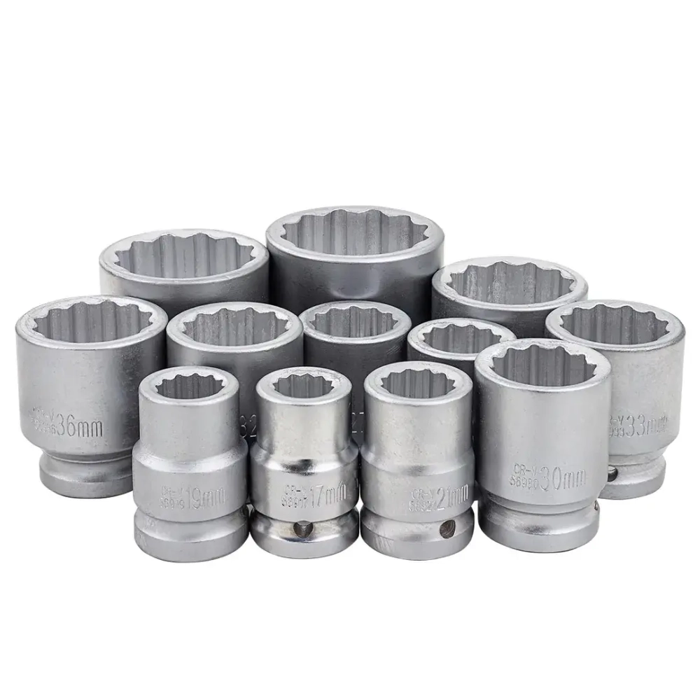 Набор инструментов 16пр. 3/4''12гр.(17,19,21,24,27,30,32,33,36,41,46,50) RockForce##Rock FORCE RF-6161-9