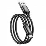 Кабель USB - Micro HOCO X89 (черный) 1м