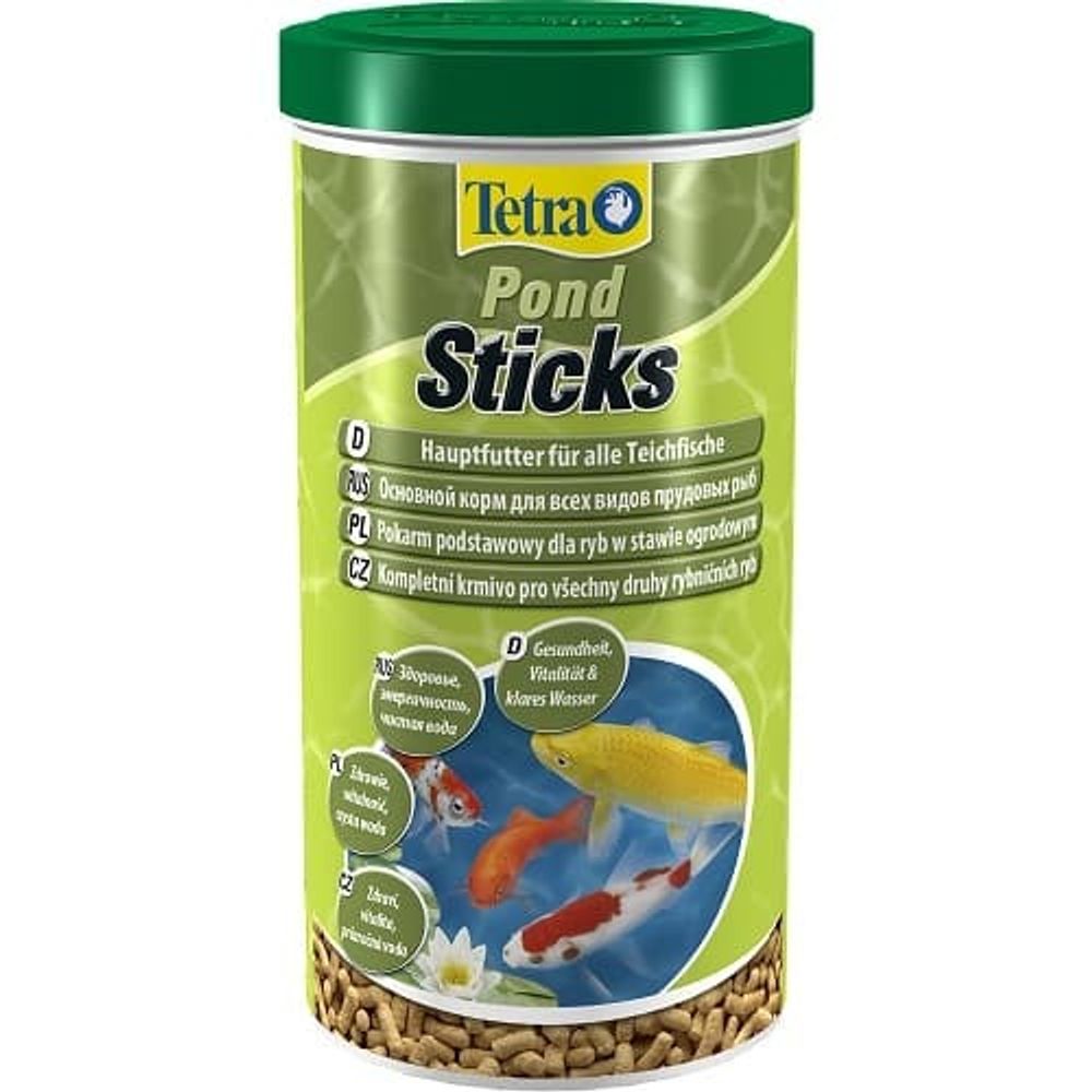 Tetra Pond Sticks корм для прудовых рыб в палочках 1 л