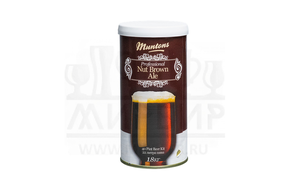 Солодовый экстракт Muntons "Nut Brown", 1,8 кг
