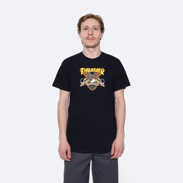 Футболка Thrasher Eaglegram T-Shirt (black) артикул: - купить в магазине Дайс