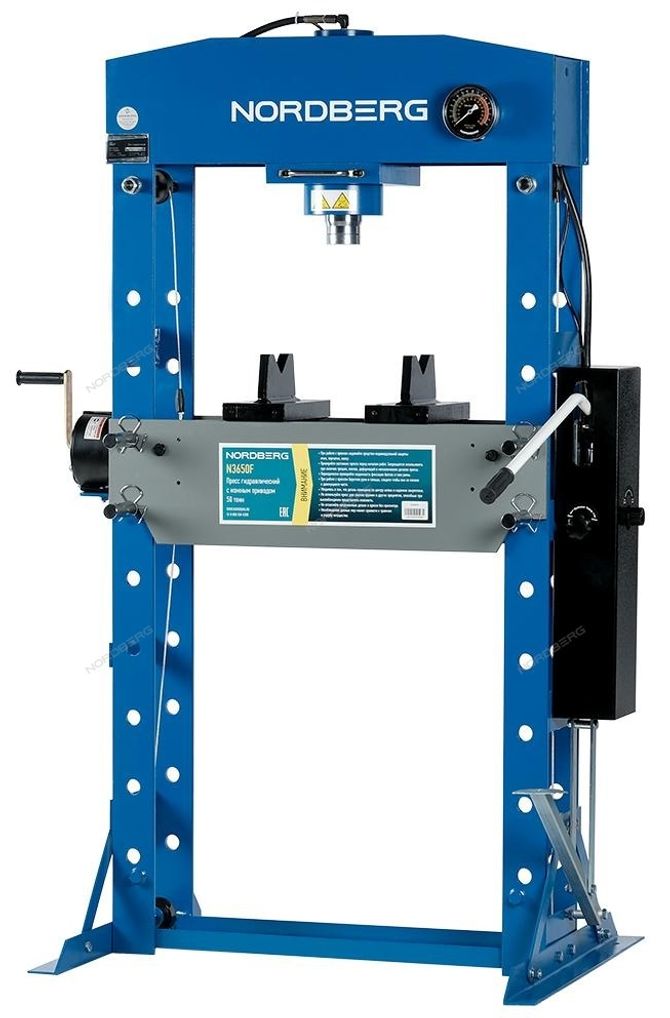 NORDBERG (N3650F) Гидравлический пресс, 50 т, ножной привод