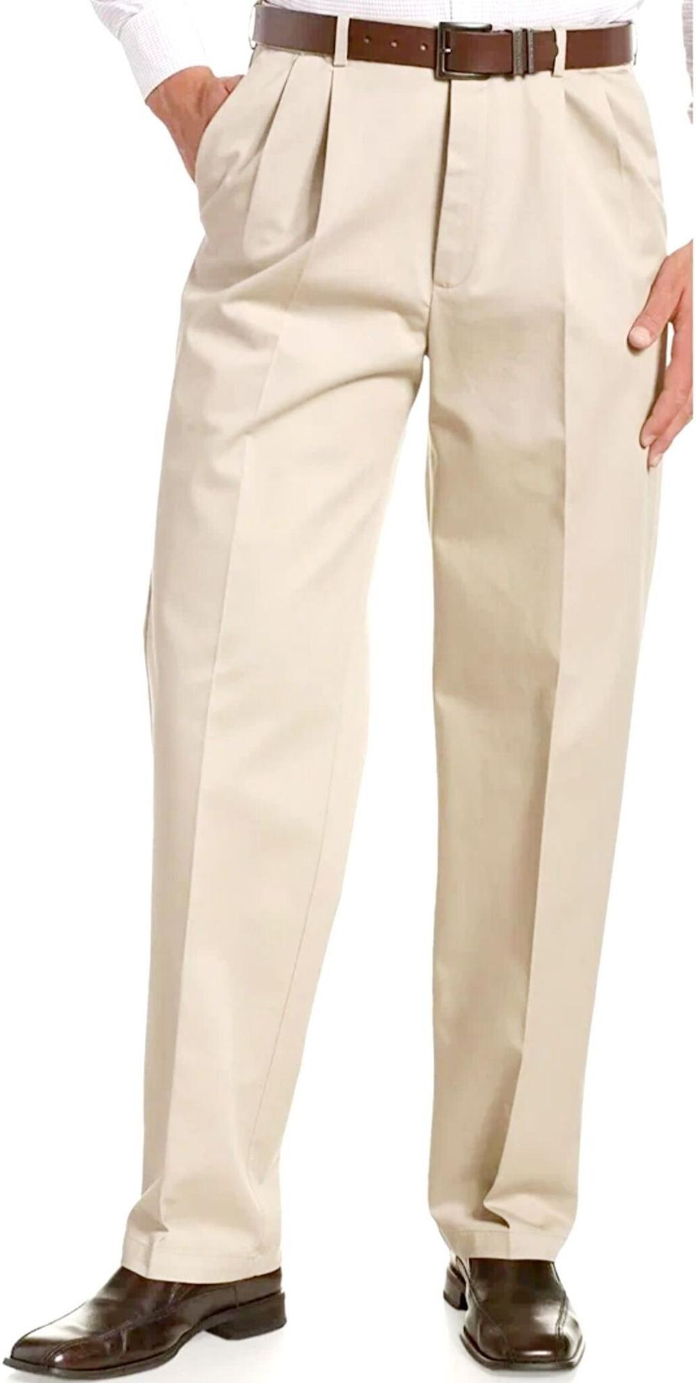 Брюки мужские в клетку клетчатые для мужчины для мальчика мальчиковые широкие свободные классические классика строгие костюмные вискозные вискоза прямые светлые белые бежевые тонкие лёгкие летние вискоза 29 30 48 176 182 L размер