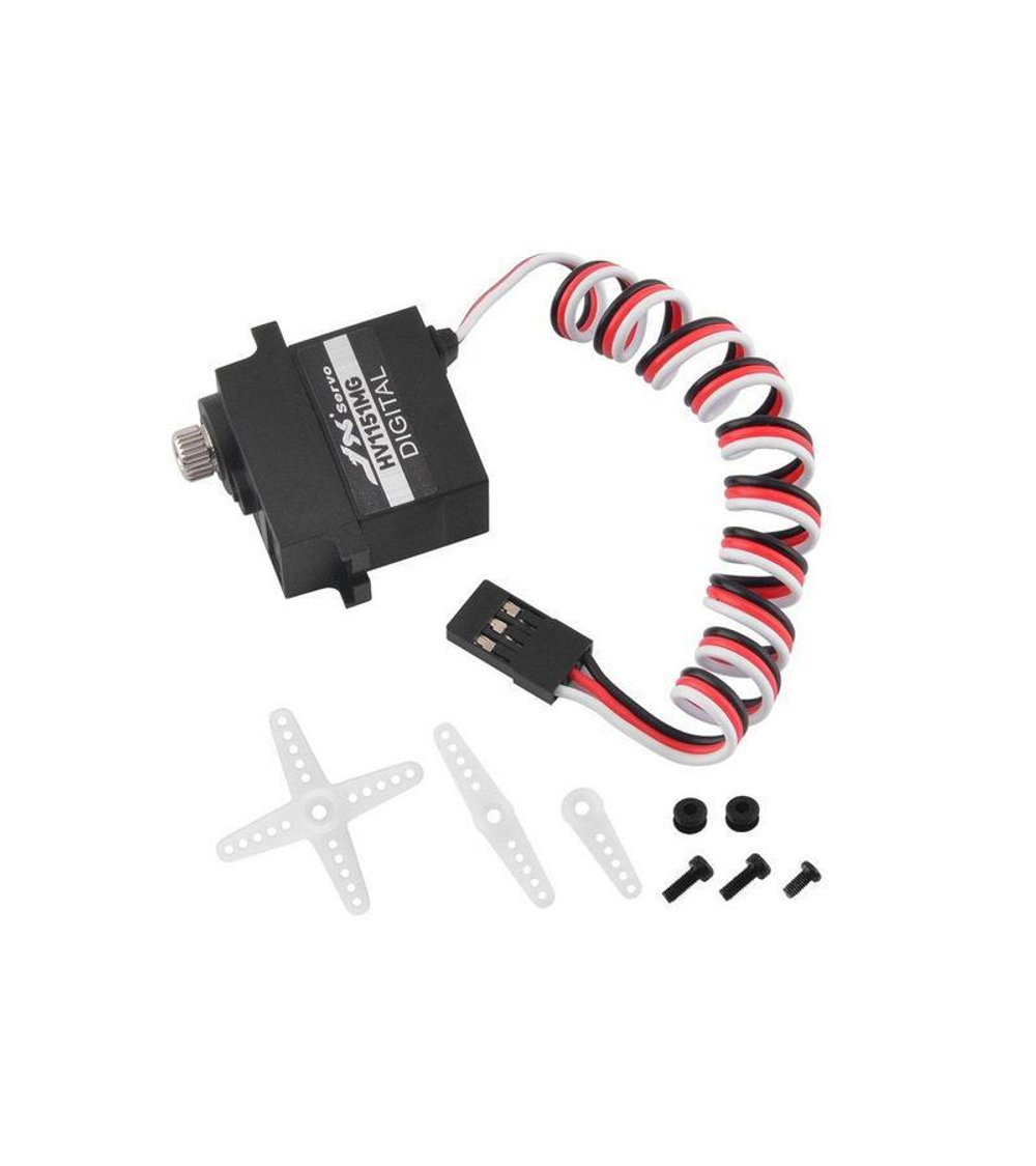 Сервомашинка цифровая JX Servo PDI-1151MG (15г/3.6/0.1/6V) влагозащищенная
