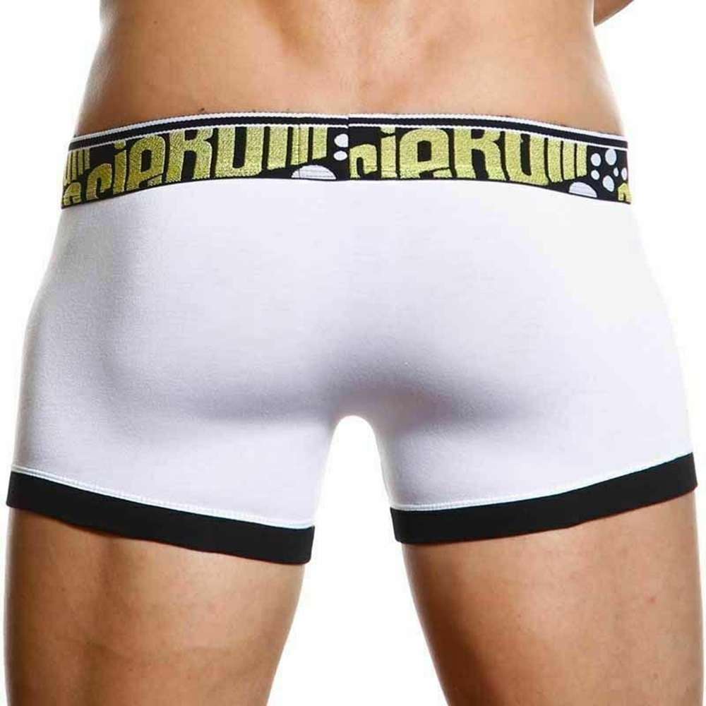 Мужские трусы боксеры Aussiebum Flaunt Hip Yellow & White AB00277