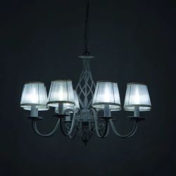 Citilux Ровена CL427180 Люстра с абажурами Белая