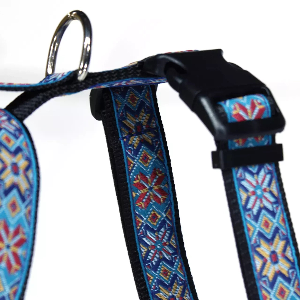 Шлейка прогулочная для собак регулируемая 30 мм Поларис Lapalandia