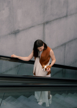 Сумка-слинг "Пони-Кенгурони" Бежевая