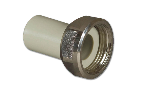 Переходник пласт. с нак. гайкой EK 20*3/4    17831