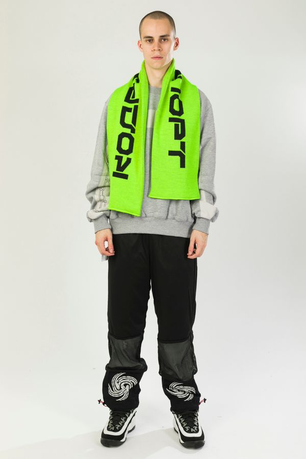 Шарф Cyrillic Флюр Лимон - фото 3