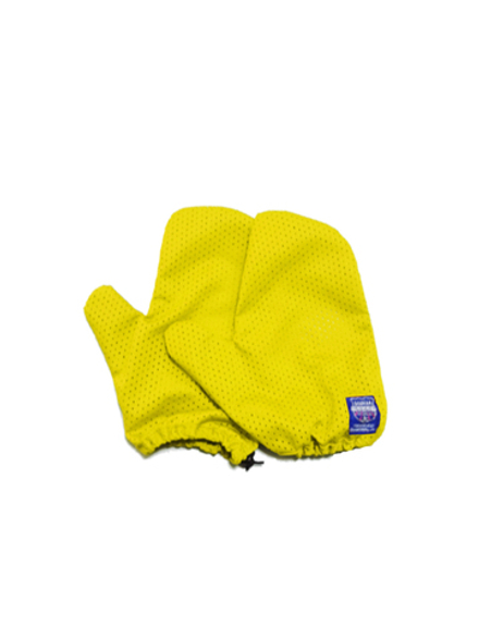 Тренажер тормозные варежки для плавания Swim Gloves жёлтые