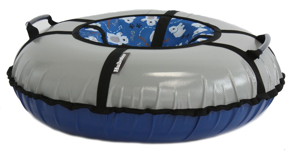 Тюбинг Hubster Ринг Pro серый, мишки синие
