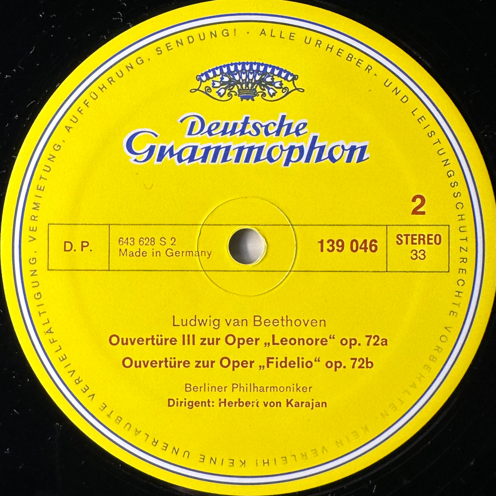 Бетховен - Samtliche Ouverturen · Complete Overtures 2LP (Германия 1972г.)