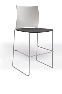 Web стул на полозьях кухонный/барный