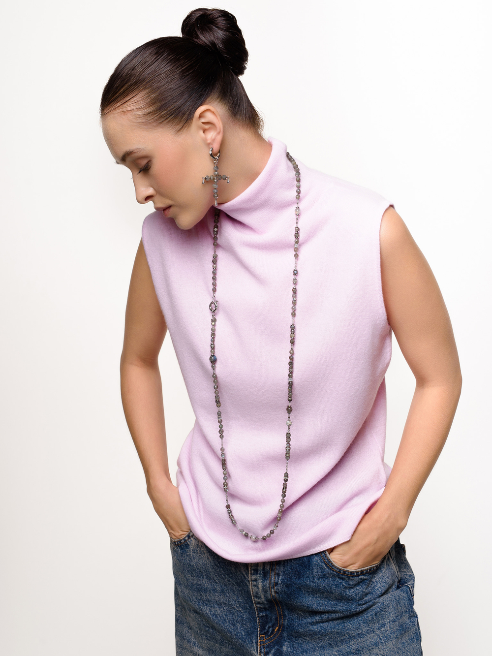 Колье "Sharm Labrador" Silver